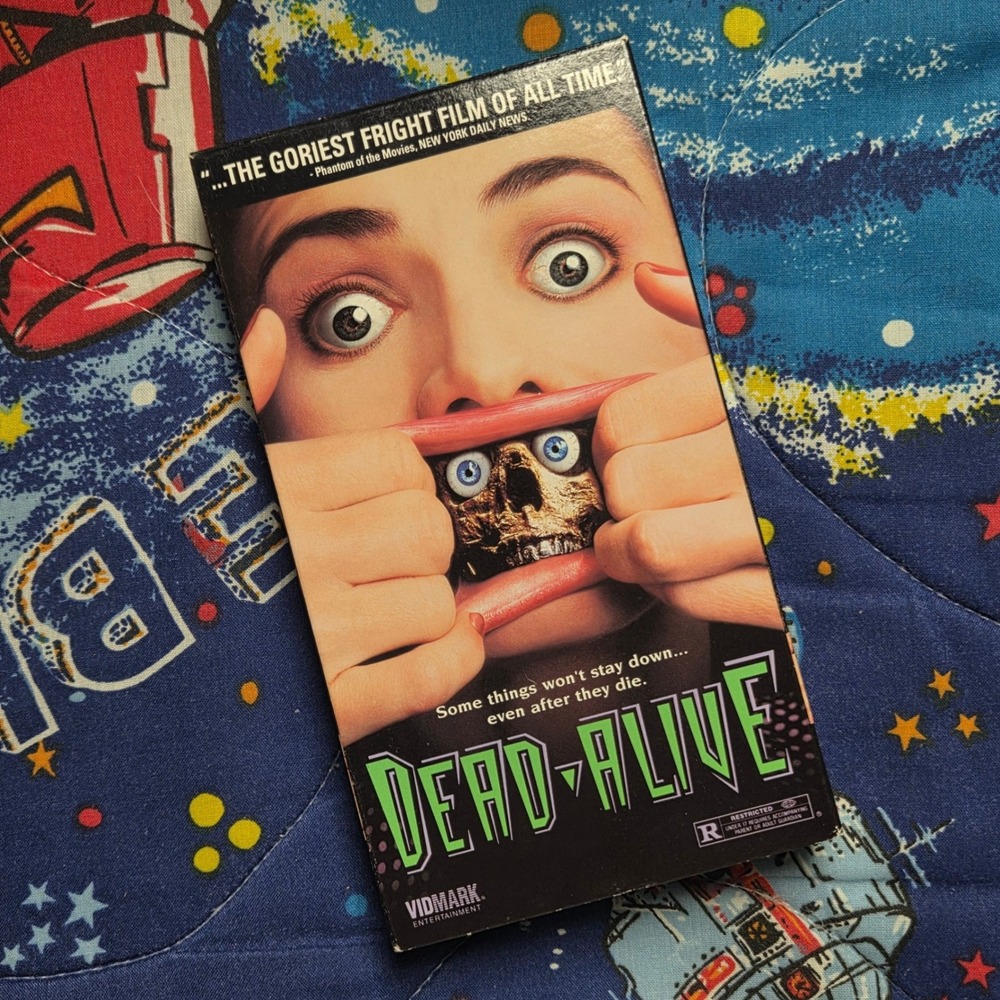 Dead Alive VidmarkVHS Movie Peter Jackson Zombie Horror Cult Splatter Rare